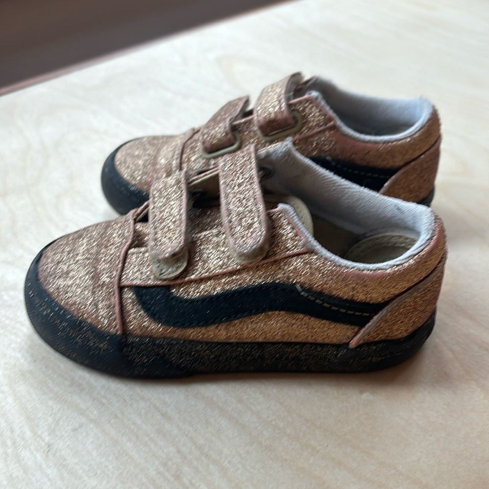 Gently Used girls Vans, in great condition, lots of sparkles!